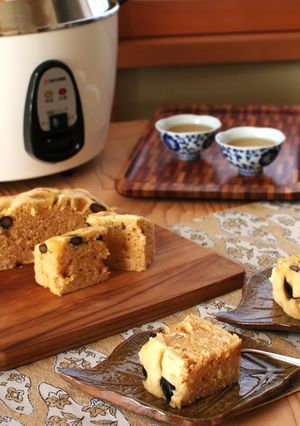 ＼大同電鍋レシピ／お餅きな粉蒸しケーキ-レシピのメイン写真