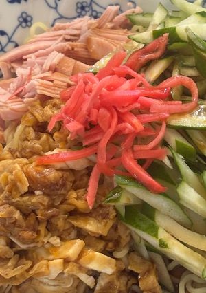 卵が決めて！美味しい😋冷やし中華-レシピのメイン写真