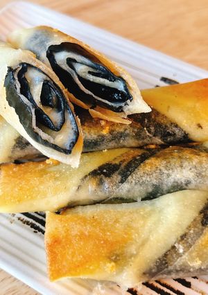 くるくる海苔チーズ春巻き-レシピのメイン写真