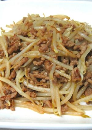 もやしの肉味噌炒め-レシピのメイン写真