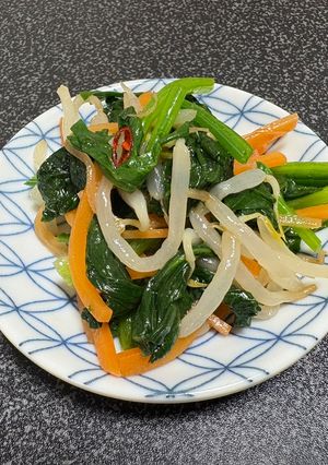 うちの3色ナムル-レシピのメイン写真