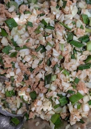減塩 大豆肉の餃子タネ-レシピのメイン写真
