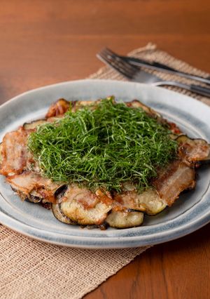 なすの重ね焼き-レシピのメイン写真
