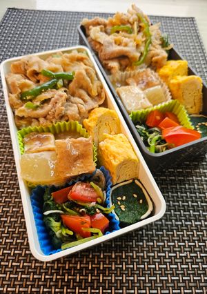 明日香の生姜焼き(ロース)弁当 J-19-レシピのメイン写真