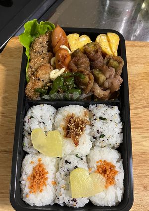 10.07パパちゃんお弁当-レシピのメイン写真