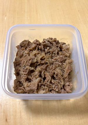牛肉の甘辛煮☆優しい味！簡単！-レシピのメイン写真