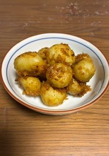 こいもの甘味噌炒め-レシピのメイン写真