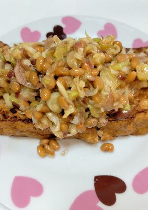 厚揚げの薬味納豆のせ-レシピのメイン写真