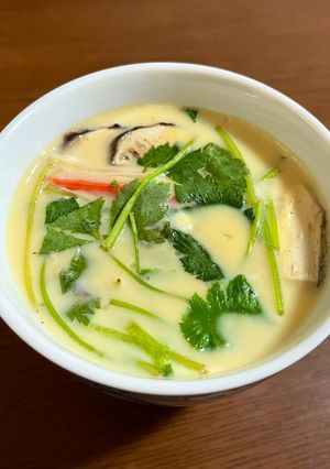 松茸入り茶碗蒸し-レシピのメイン写真