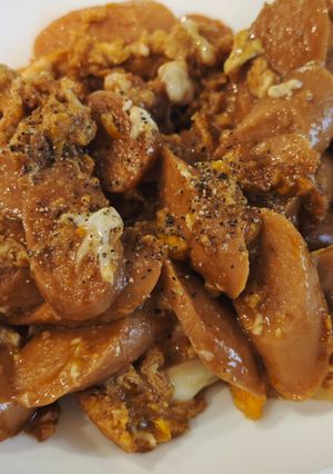 魚肉ソーセージ炒め-レシピのメイン写真