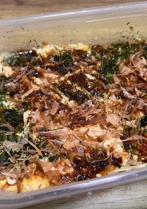 レンチンで作る！なんちゃってお好み焼き-レシピのメイン写真