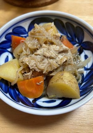 肉じゃが　レンチン超時短（覚書）-レシピのメイン写真