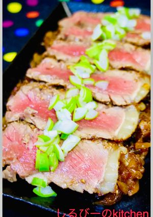 柔らかシャリアピンステーキの焼き方完全版-レシピのメイン写真