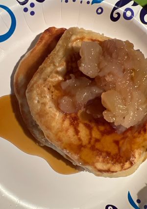 バニラパンケーキ-レシピのメイン写真