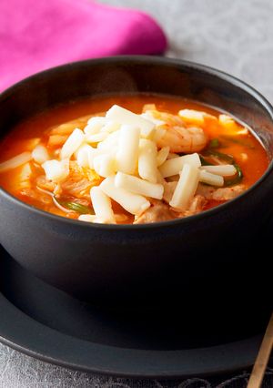 スンドゥブ風豚キムチスープ-レシピのメイン写真