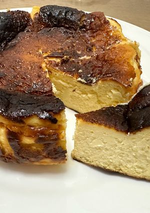バスクチーズケーキ-レシピのメイン写真
