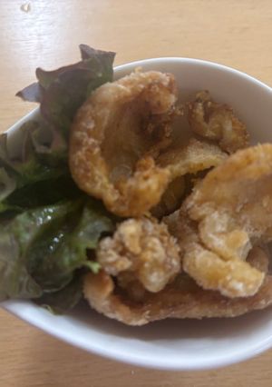 絶品‼️鶏皮のカレー風味-レシピのメイン写真