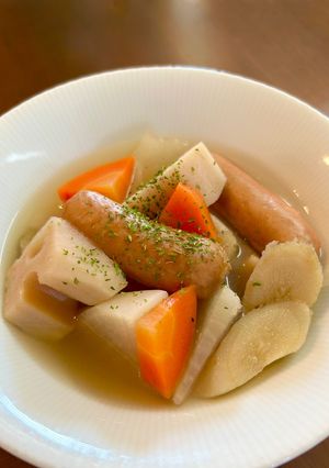 簡単！炊飯器で根菜ポトフ-レシピのメイン写真