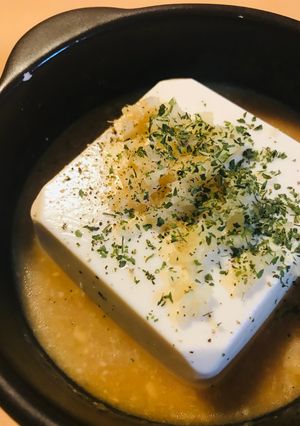 ミニ豆腐の冷や奴●みそだれ-レシピのメイン写真