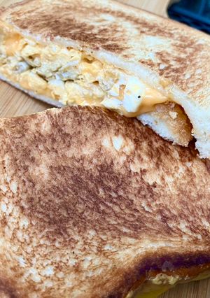 外で作れる！ホットサンド-レシピのメイン写真