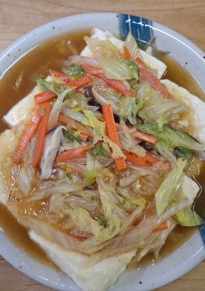 豆腐と野菜のあんかけ-レシピのメイン写真