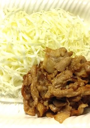 味つけ簡単！しゃぶしゃぶ用豚肉の生姜焼き-レシピのメイン写真