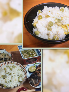 我が家の豆ごはん-レシピのメイン写真