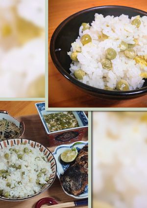 我が家の豆ごはん-レシピのメイン写真