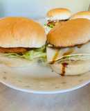 市販のバンズでエビカツバーガー