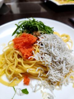 明太子とシラスの和風パスタ-レシピのメイン写真