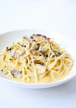 失敗なく簡単【Bistroカルボナーラ】-レシピのメイン写真