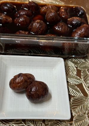 ツヤツヤ☆渋皮煮-レシピのメイン写真