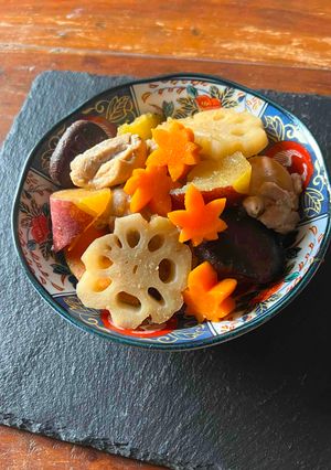 秋野菜で簡単煮物-レシピのメイン写真