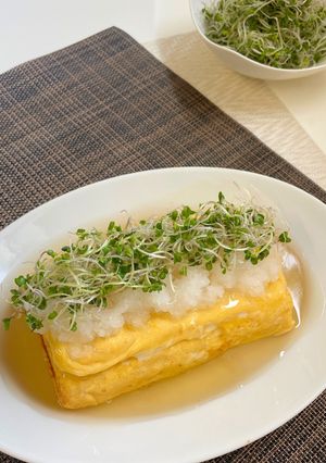 あんかけだし巻き卵-レシピのメイン写真