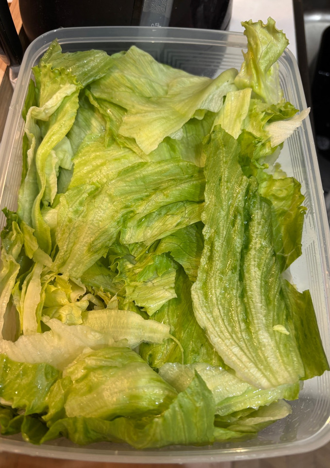 レタスの水切り-レシピのメイン写真