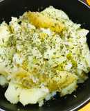 パスタのついでにポテトサラダ