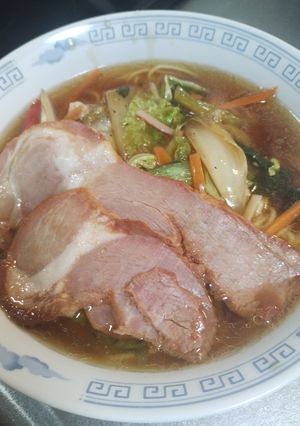 創味シャンタンで。自家製ラーメンスープ-レシピのメイン写真