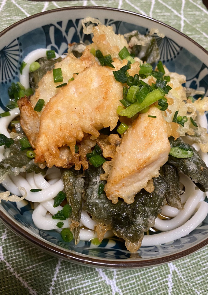 レモン仕立て 大葉とささみのかけうどん-レシピのメイン写真