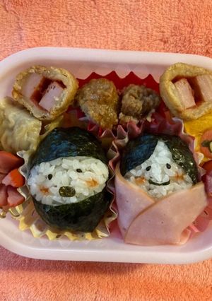 幼稚園ひな祭り🎎お弁当-レシピのメイン写真