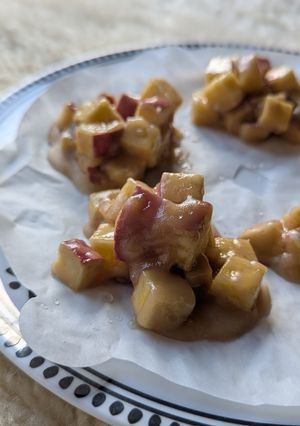 さつまいもゴロゴロ！米粉の鬼まんじゅう-レシピのメイン写真