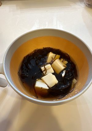 子供が喜ぶ！簡単もずくスープ-レシピのメイン写真