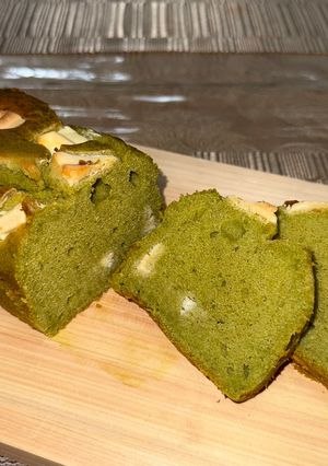 【米粉】ホワイトチョコと抹茶のパウンド-レシピのメイン写真