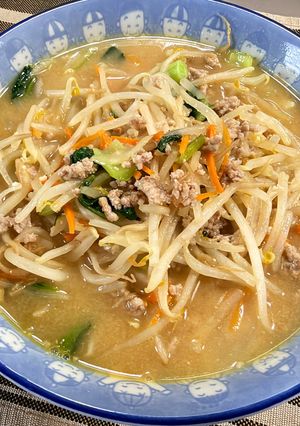 出汁いらず！野菜タップリ！今日のみそラーメン-レシピのメイン写真