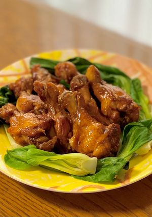 手羽元のあんずジュース煮-レシピのメイン写真