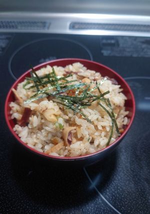 スルメの炊き込みご飯-レシピのメイン写真
