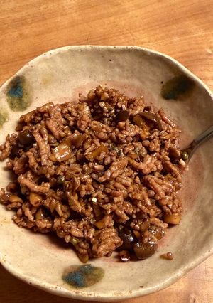 ご飯のお供に【実山椒の肉そぼろ】-レシピのメイン写真