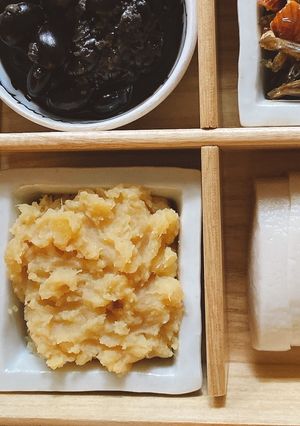 りんごと白味噌のきんとん(お節)-レシピのメイン写真