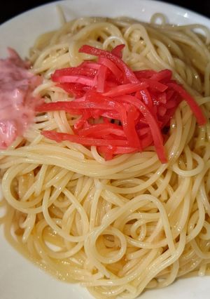 冷製紅生姜パスタ-レシピのメイン写真