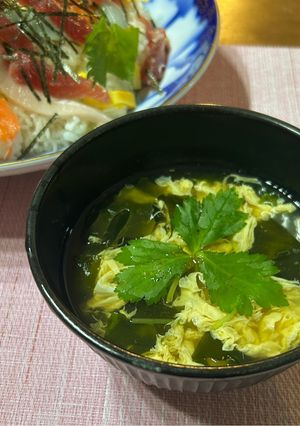 わかめのかき玉汁-レシピのメイン写真