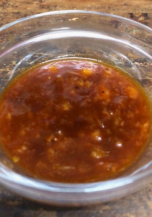 爽やか🍊オレンジ果肉入り万能BBQソース-レシピのメイン写真